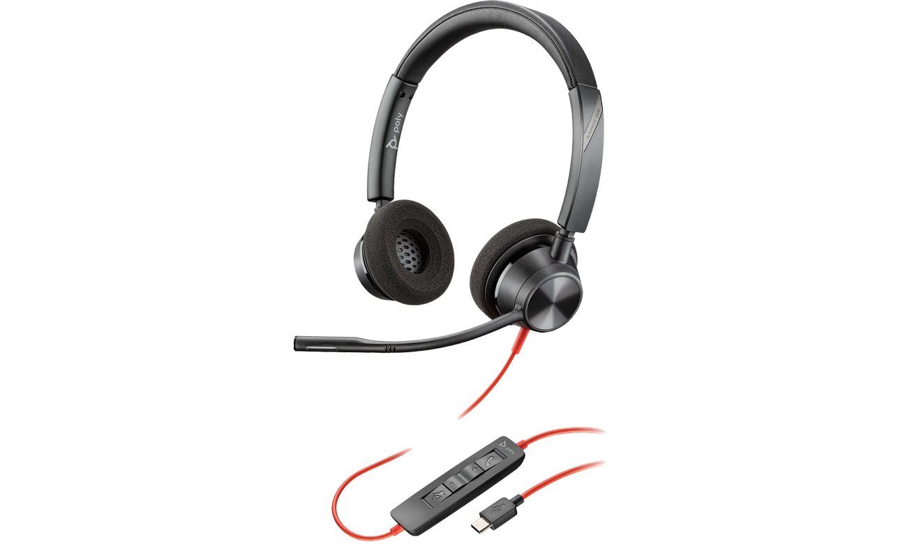 Zestaw słuchawkowy Poly Blackwire 3320-M USB-C