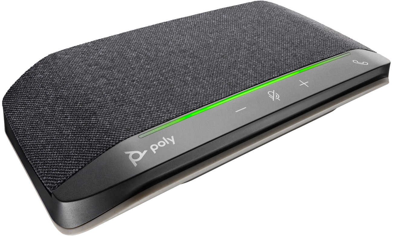 Głośnik konferencyjny Poly Sync 10 USB-A - Widok od przodu pod kątem