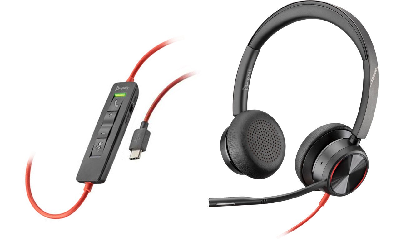 Zestaw słuchawkowy Poly Blackwire 8225 USB-C - Widok ogólny