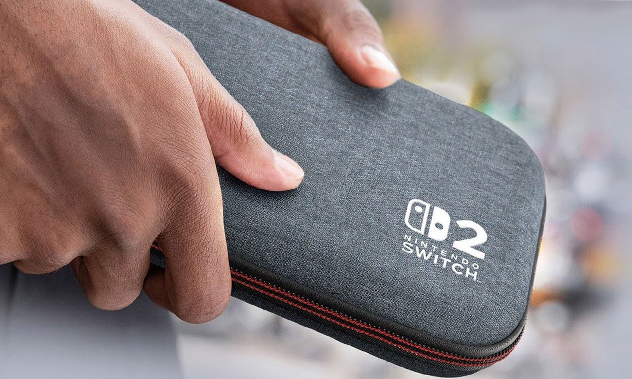 Etui PowerA do Nintendo Switch 2 Szare - Grafika lifestyle