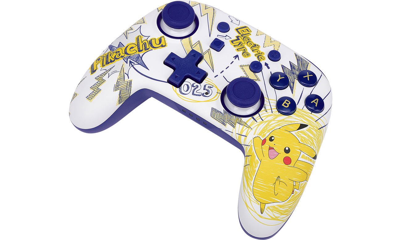 Pad PowerA do Nintendo Switch Enhanced Pikachu School Days