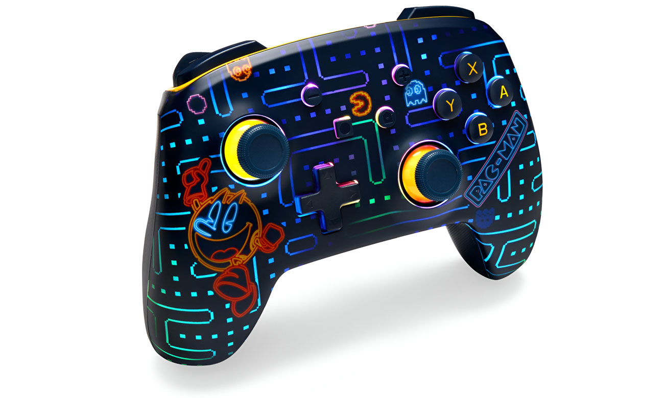 PowerA Enhanced Lumectra PAC-MAN do Nintendo Switch - Widok od góry