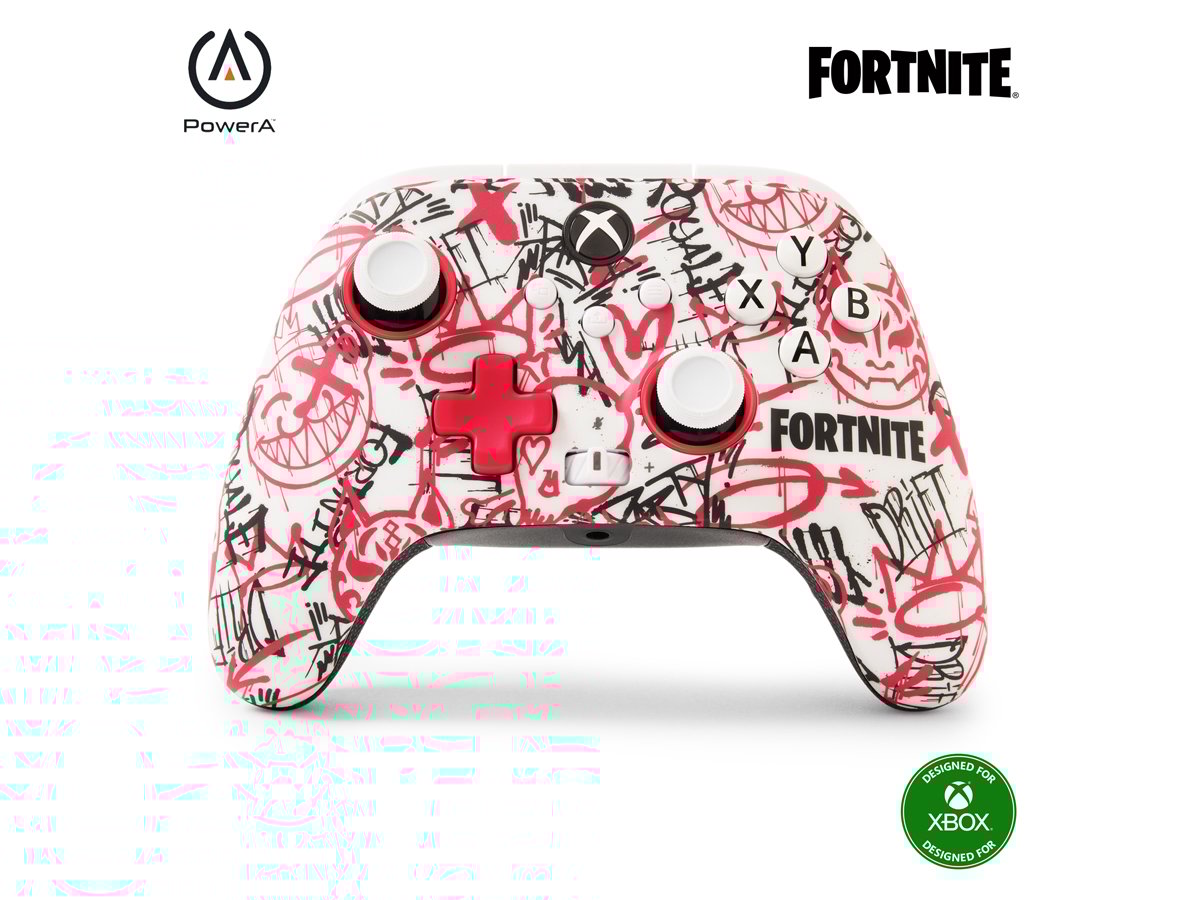 Kontroler PowerA Fortnite Special Edition XS/PC - Grafika od przodu
