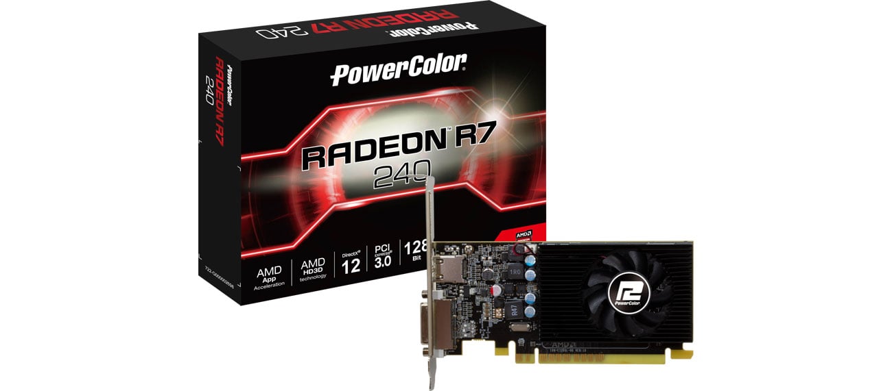 PowerColor Radeon R7 240 24GB GB GDDR5