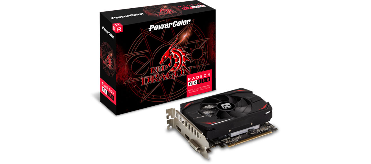 PowerColor Radeon RX 550 Red Dragon 2GB GDDR5 AXRX 550 2GBD5-DH