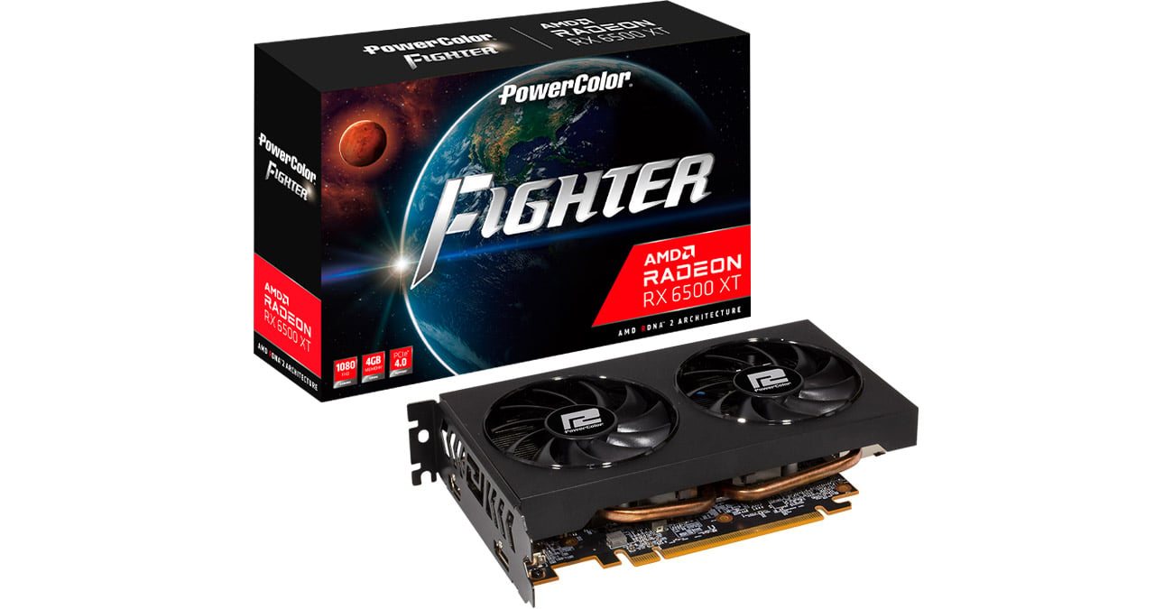 PowerColor Radeon RX 6500 XT Fighter Gaming 4GB GDDR6