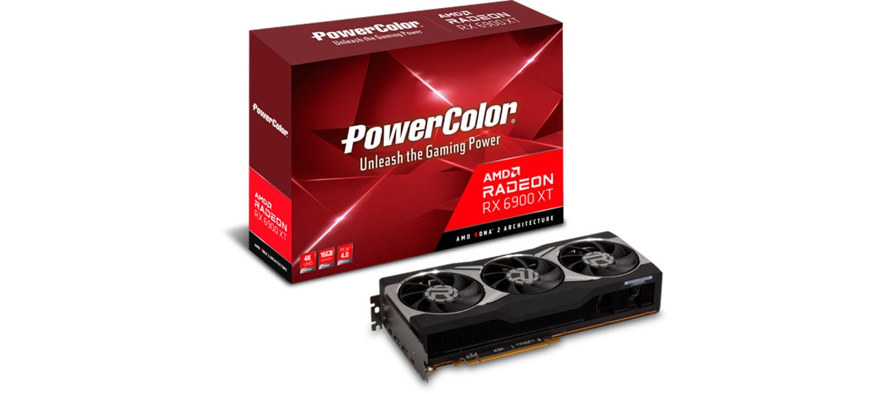 Karta graficzna AMD PowerColor RADEON RX 6900 XT 16GB GDDR6 AXRX 6900XT 16GBD6-M2DHC