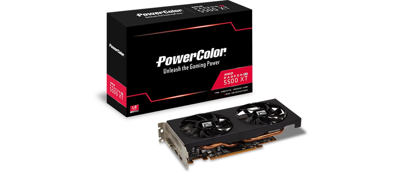 PowerColor Radeon RX 5500 XT 8GB GDDR6 AXRX5500XT8GBD6-DH/OC