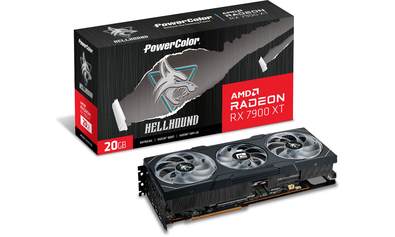 PowerColor Radeon RX 7900 XT Hellhound 20 GB GDDR6