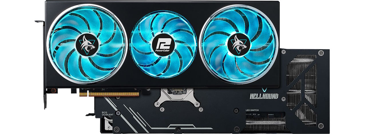 PowerColor Radeon RX 7700 XT Hellhound Chodzenie