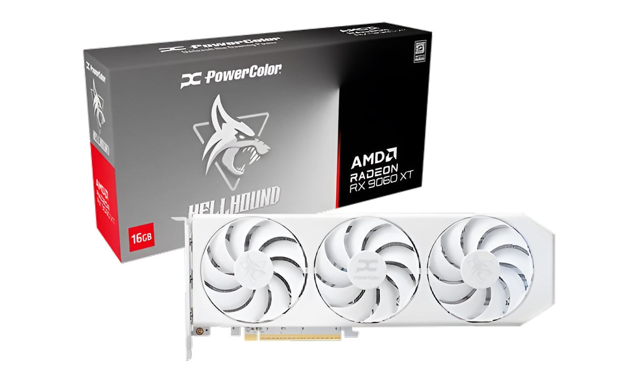 PowerColor Radeon RX 9060 XT Reaper White 16GB GDDR6
