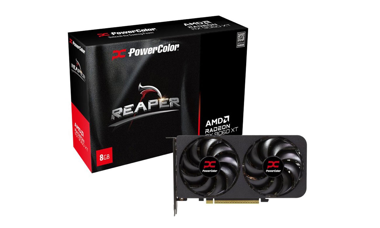 PowerColor Radeon RX 9060 XT Reaper 8GB GDDR6