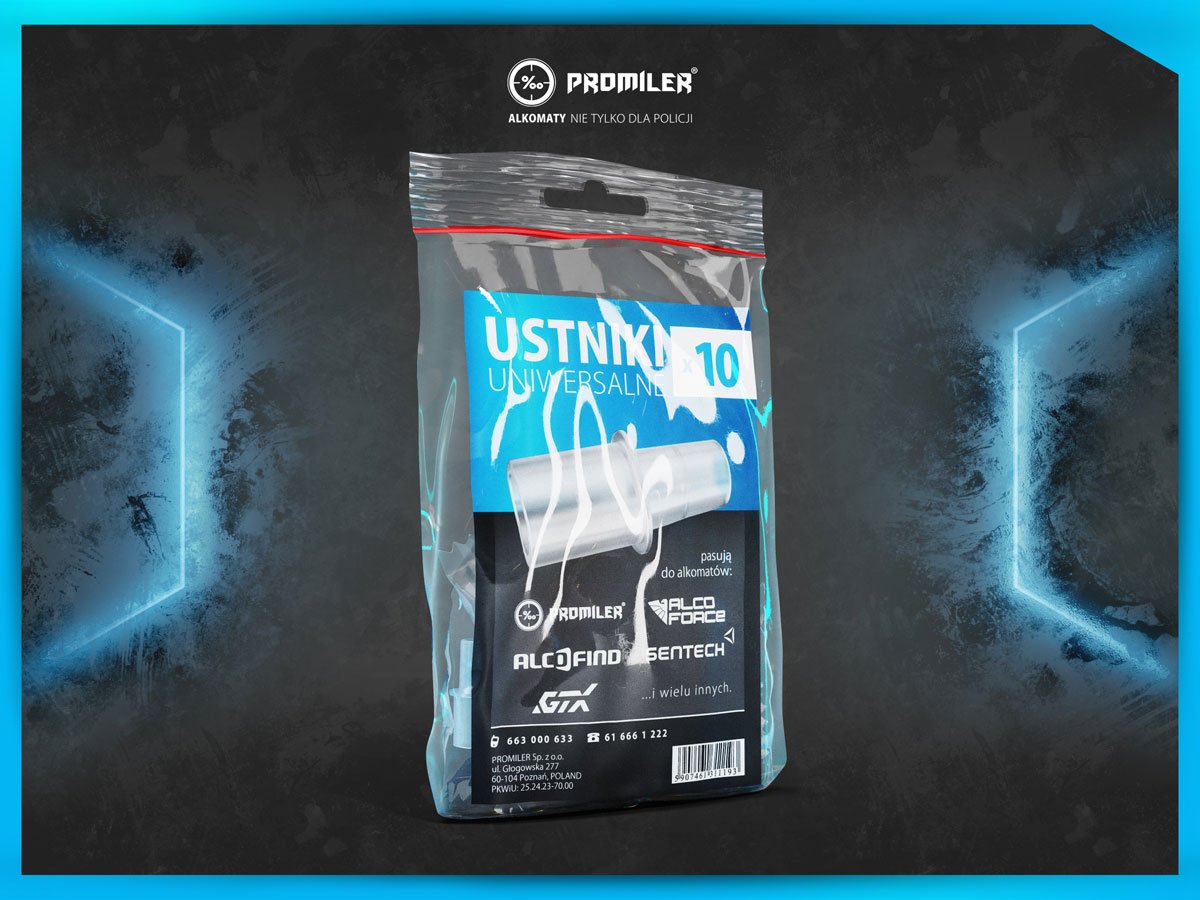 Ustnik do alkomatów Promiler 10 szt.