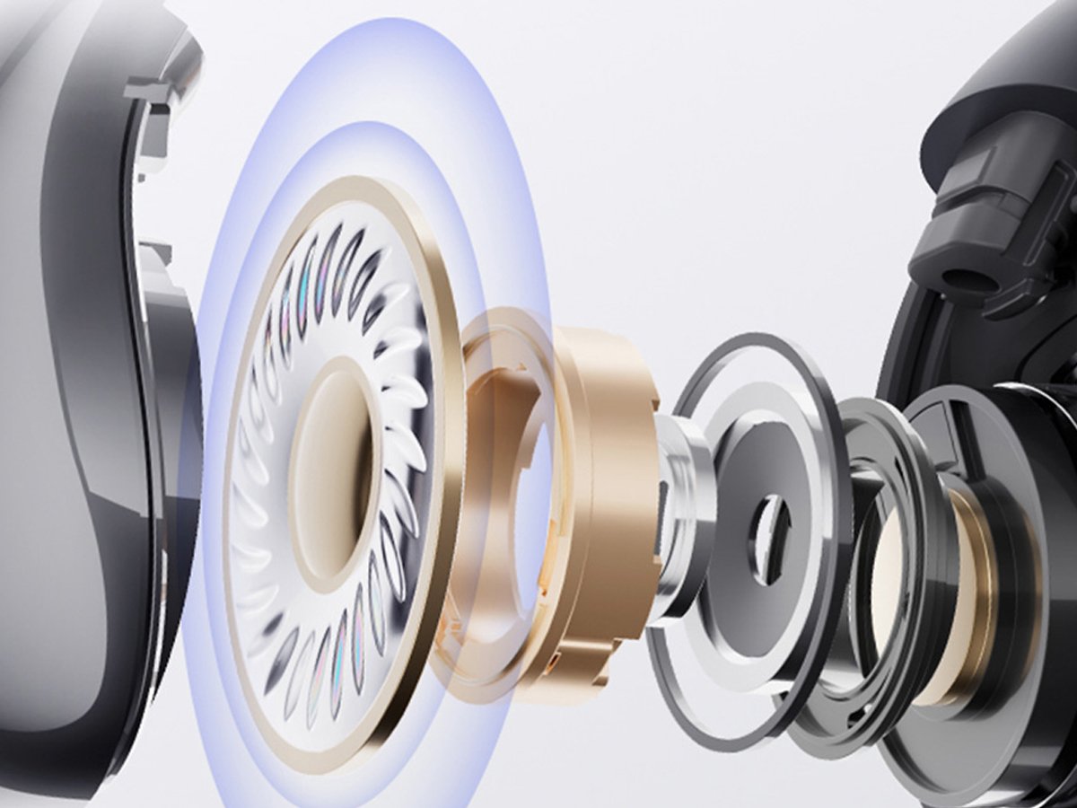 Słuchawki bezprzewodowe QCY Crossky Clip C30 - Przetworniki magnetyczne 10,8 mm