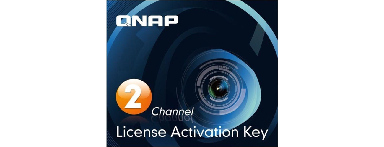 Licencja NVR na kamery QNAP Licencja Camera License Pack (2 dodatkowe kamery) LIC-CAM-NAS-2CH
