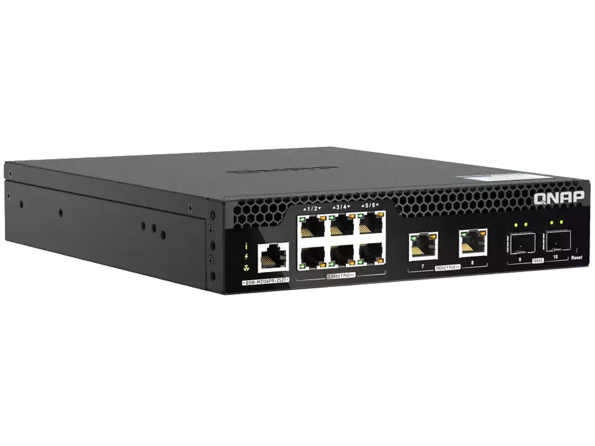 QNAP QSW-M2106PR-2S2T