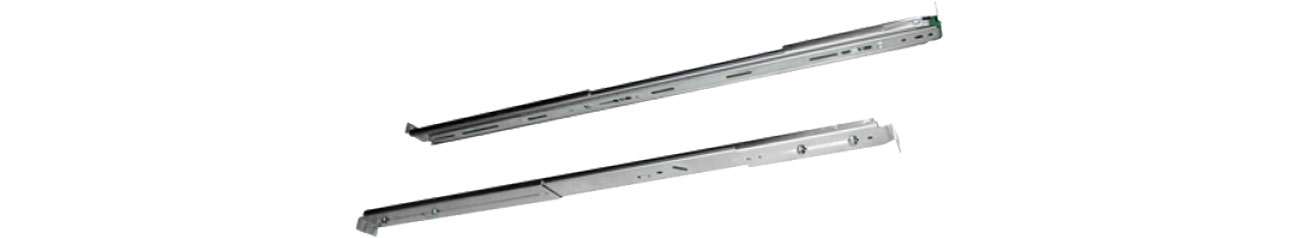 Akcesorium montażowe QNAP RAIL-C01 Szyny Montażowe RACK 1U  RAIL-C01 4712511123968