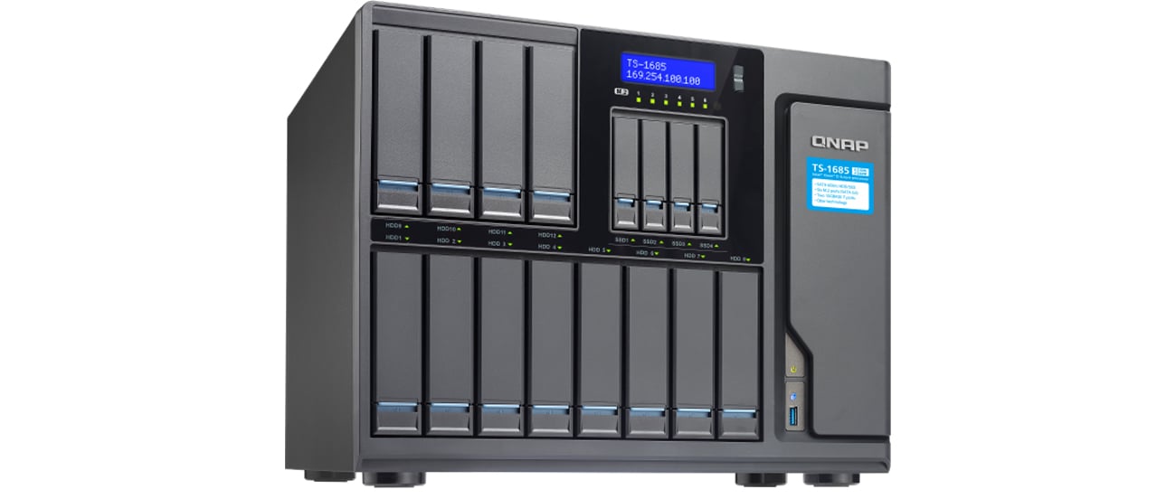 QNAP TS-1685 12xHDD,4xSSD 6x2.2GHz