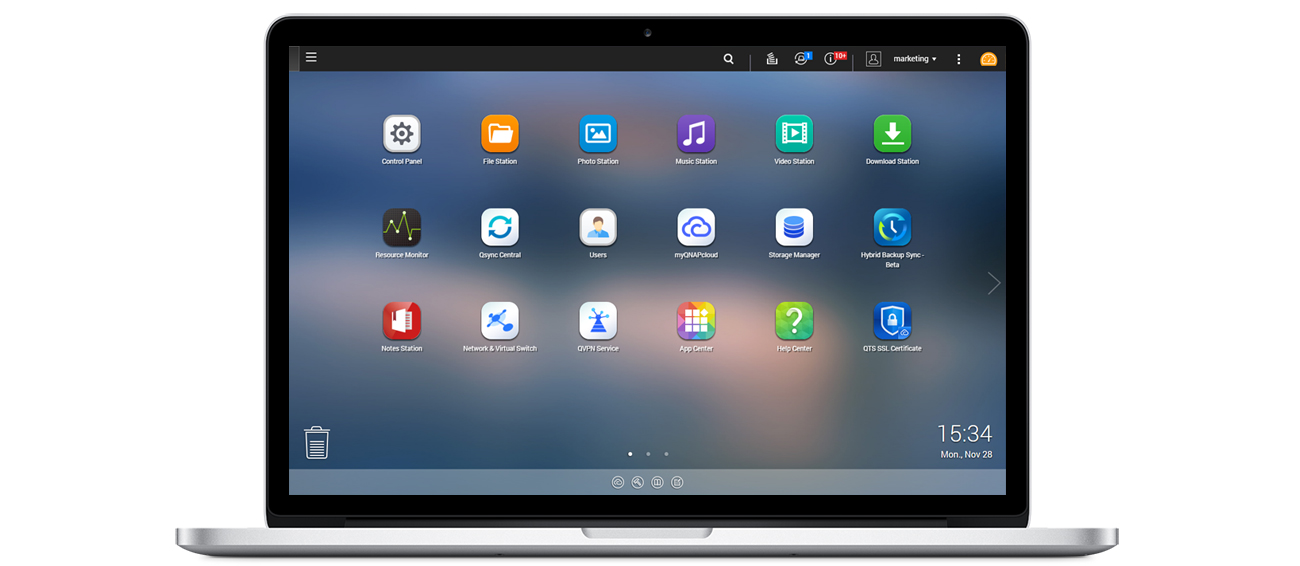 System operacyjny QTS 4.3