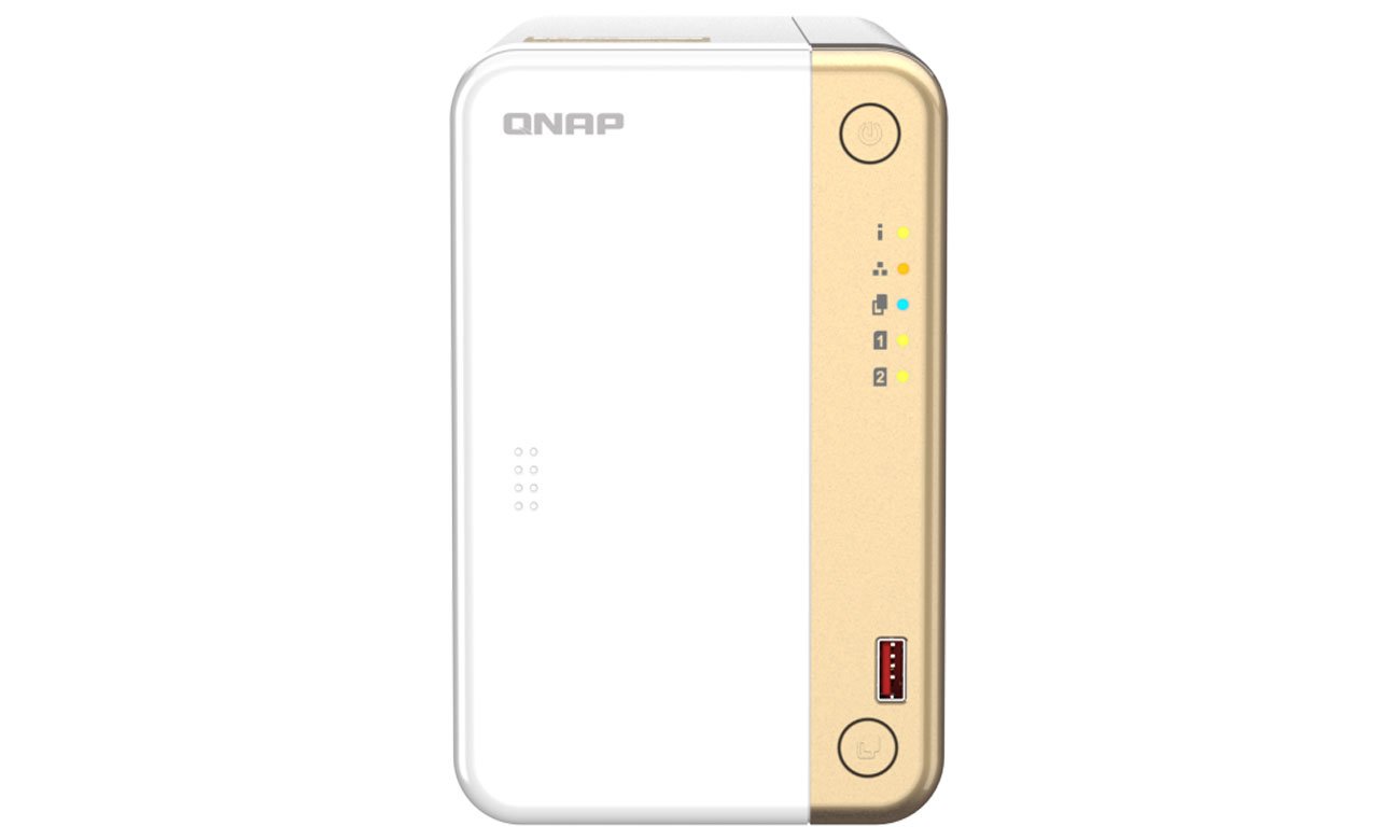 NAS QNAP TS-262-4G widok z przodu