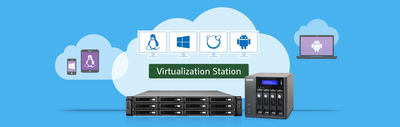 Serwer QNAP TS-351-2G - Virtualization Station