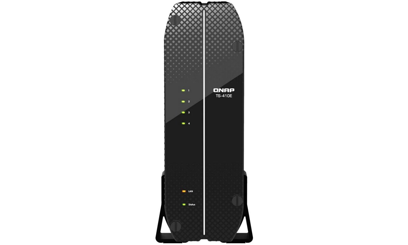 QNAP TS-410E-8G Widok z przodu