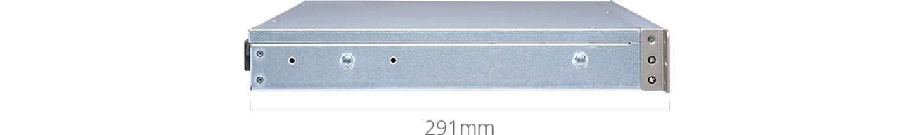 QNAP TS-431XeU-8G Tylko 291 mm głębookości