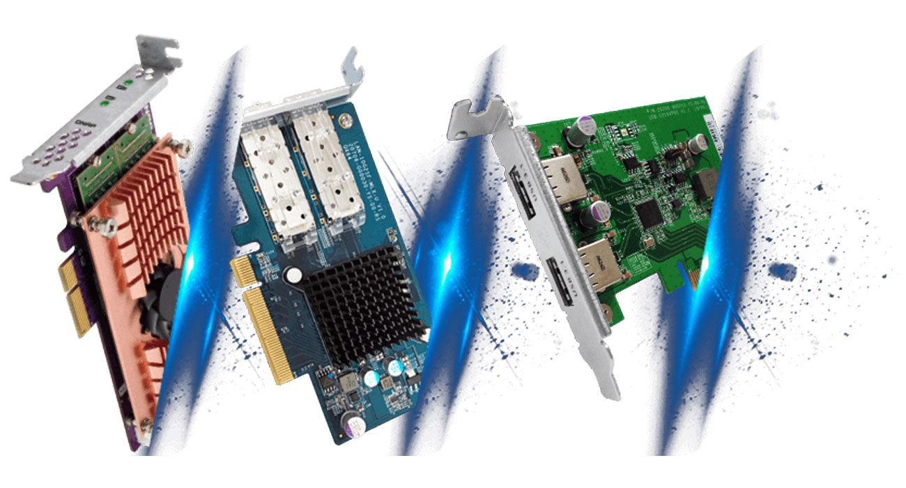 Serwer NAS QNAP TS-432XU Gniazdo PCI Express
