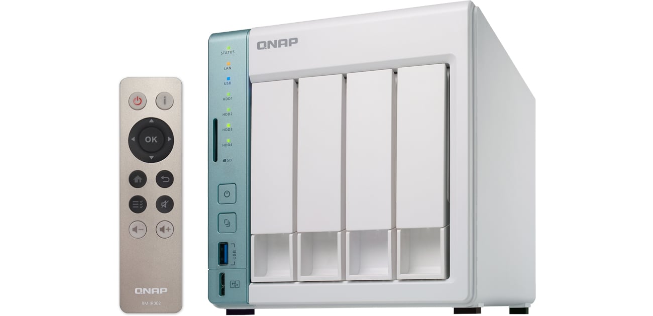 Widok z przodu QNAP TS-451A