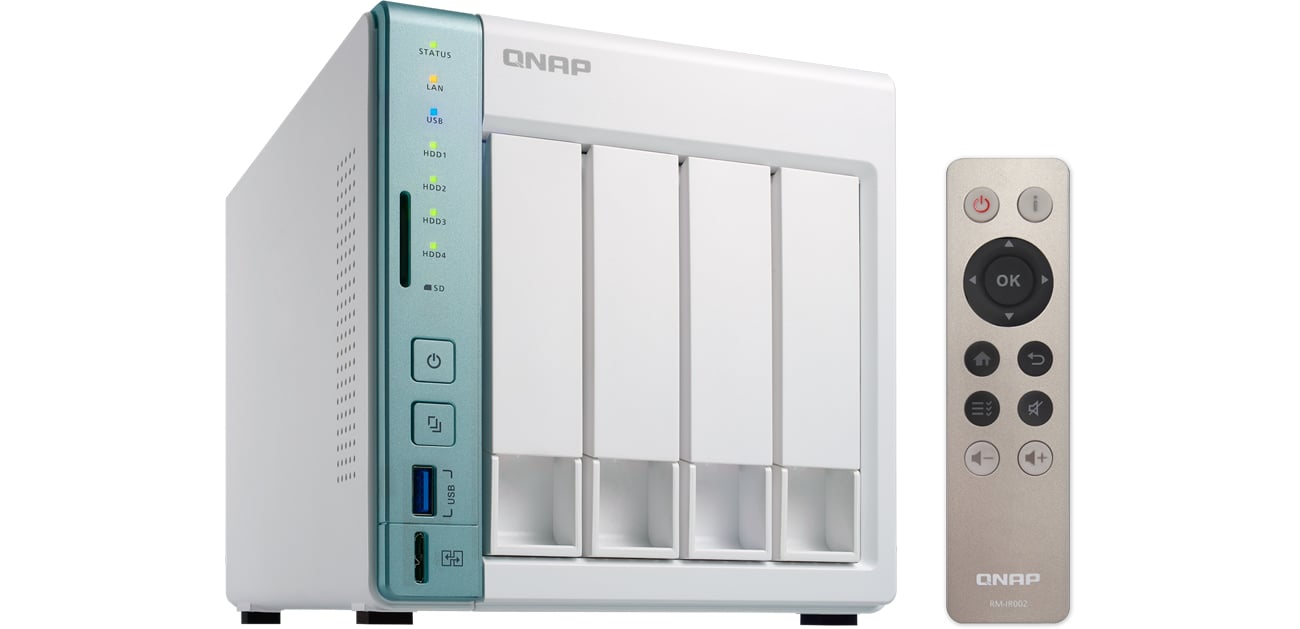 QNAP TS-451A obsłuda QTS i Linux