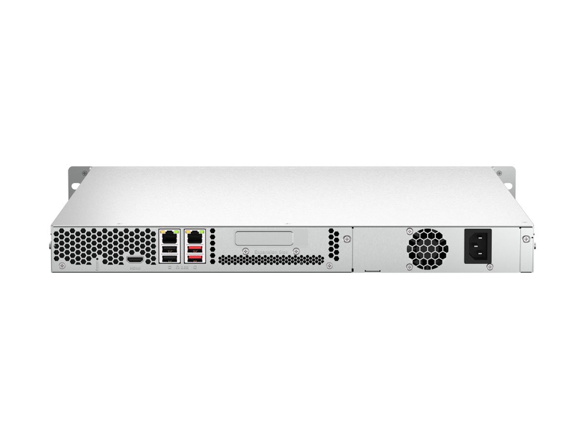 QNAP TS-464U-8G RACK widok z tyłu