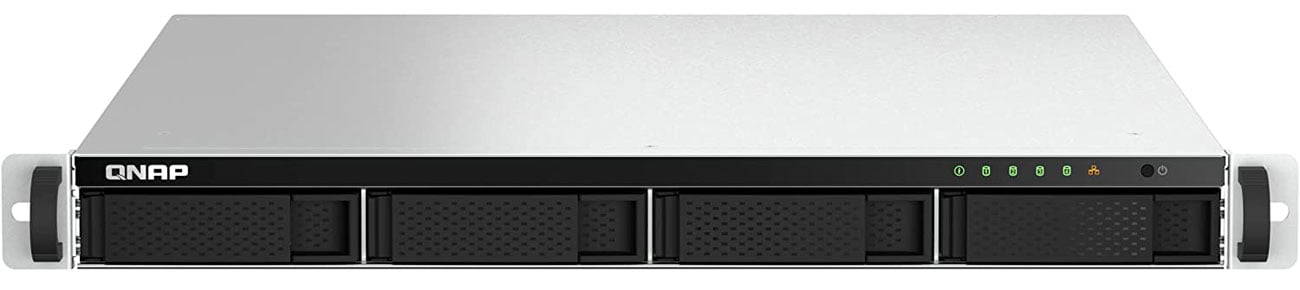 Serwer NAS w obudowie RACK QNAP TS-464U - Widok od przodu