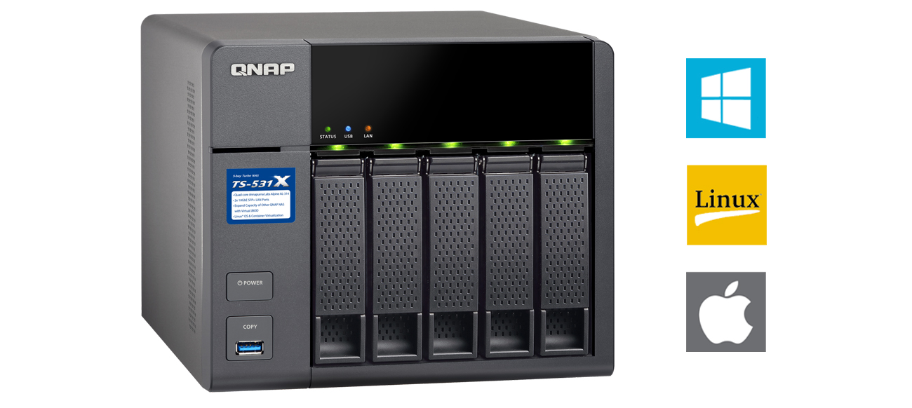QNAP TS-451S - obsługa monitoringu