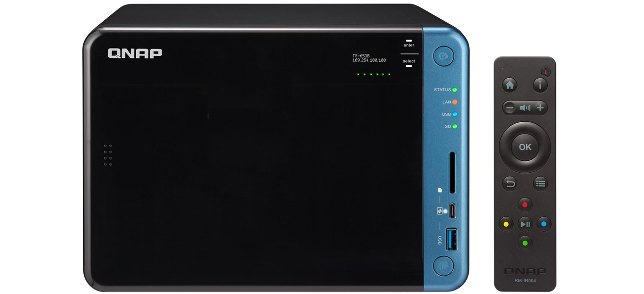 QNAP TS-653B Panel Dotykowy OLED