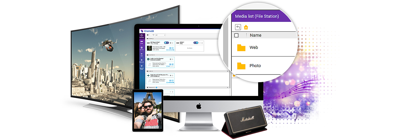 QNAP TS-653B Zarządzanie Multimediami