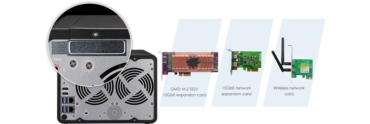 QNAP TS-653B Dodatkowe Gniazdo PCIe