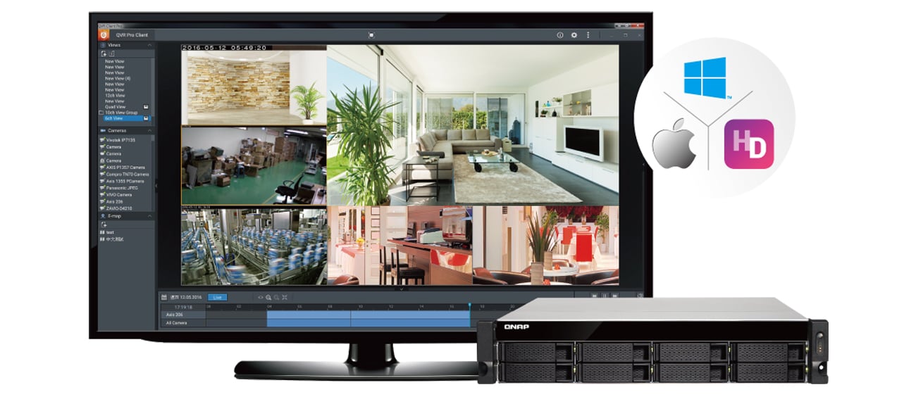 QNAP TS-873U-RP Monitoring