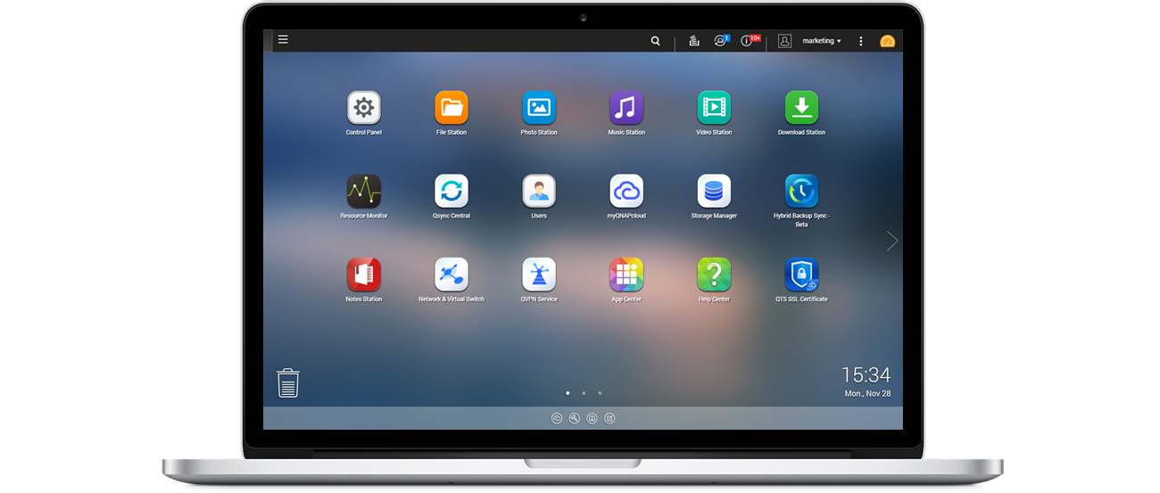 Systemem operacyjny QTS