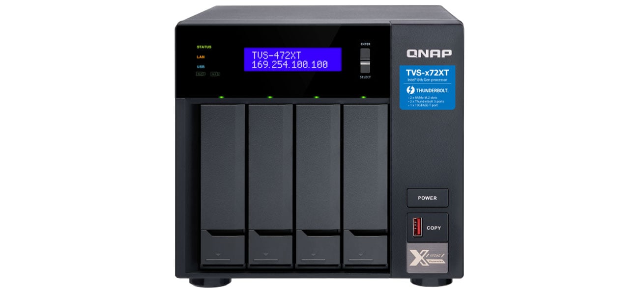QNAP TVS-472XT-PT-4G