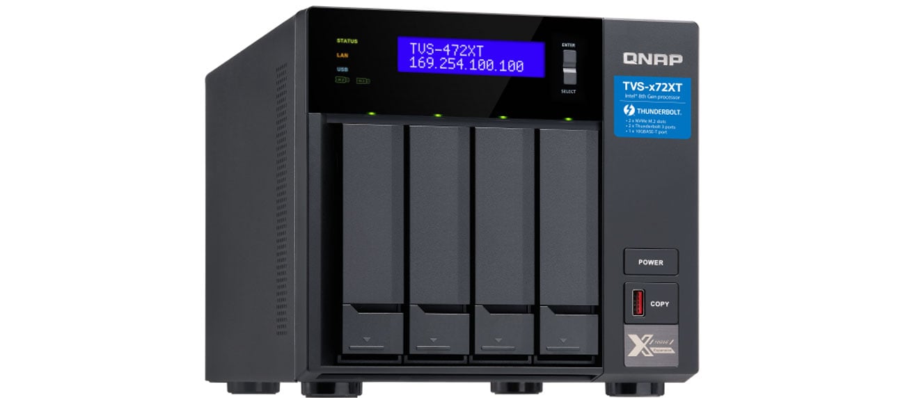 QNAP TVS-472XT-PT-4G