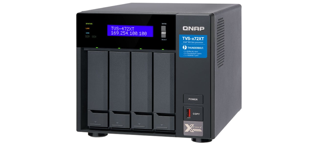 QNAP TVS-472XT-PT-4G