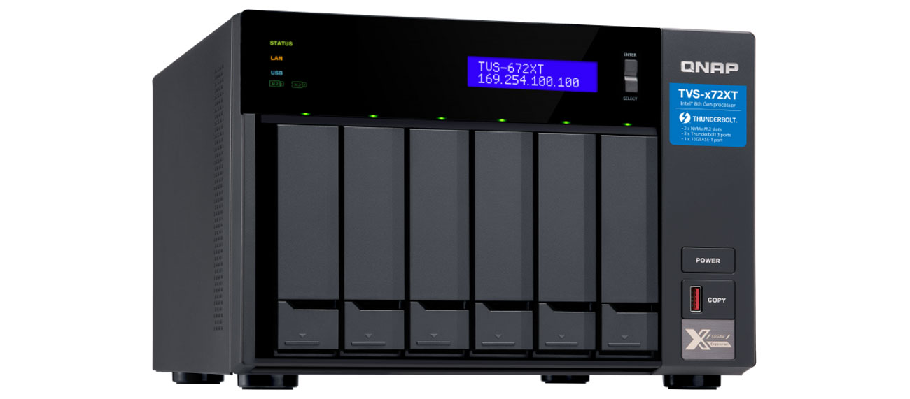 QNAP TVS-672XT-i3-8G
