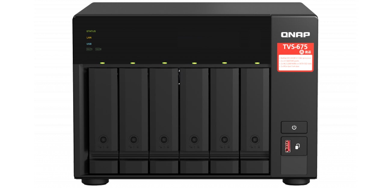 Serwer NAS QNAP TVS-675-8G