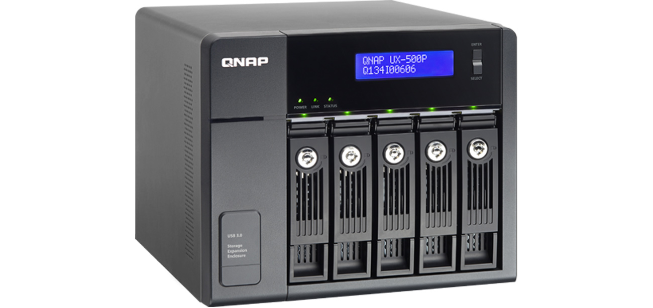 QNAP UX-500P backup serwera
