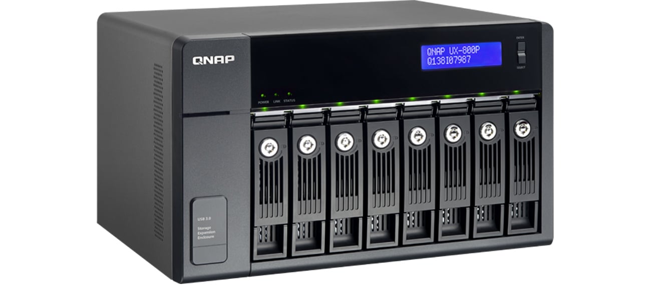 QNAP UX-800P backup serwera