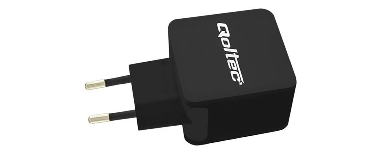 Qoltec Ładowarka sieciowa PREMIUM 2xUSB 3.1A 5V 15.5W