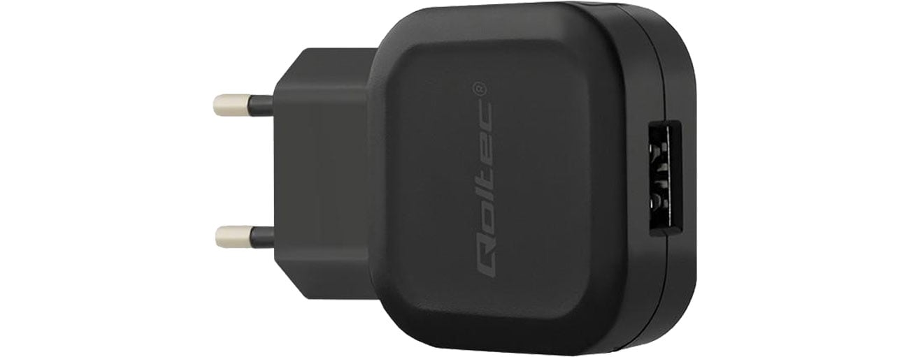 Ładowarka do smartfonu Qoltec Sieciowa 5V 12W 2,24 A 50180