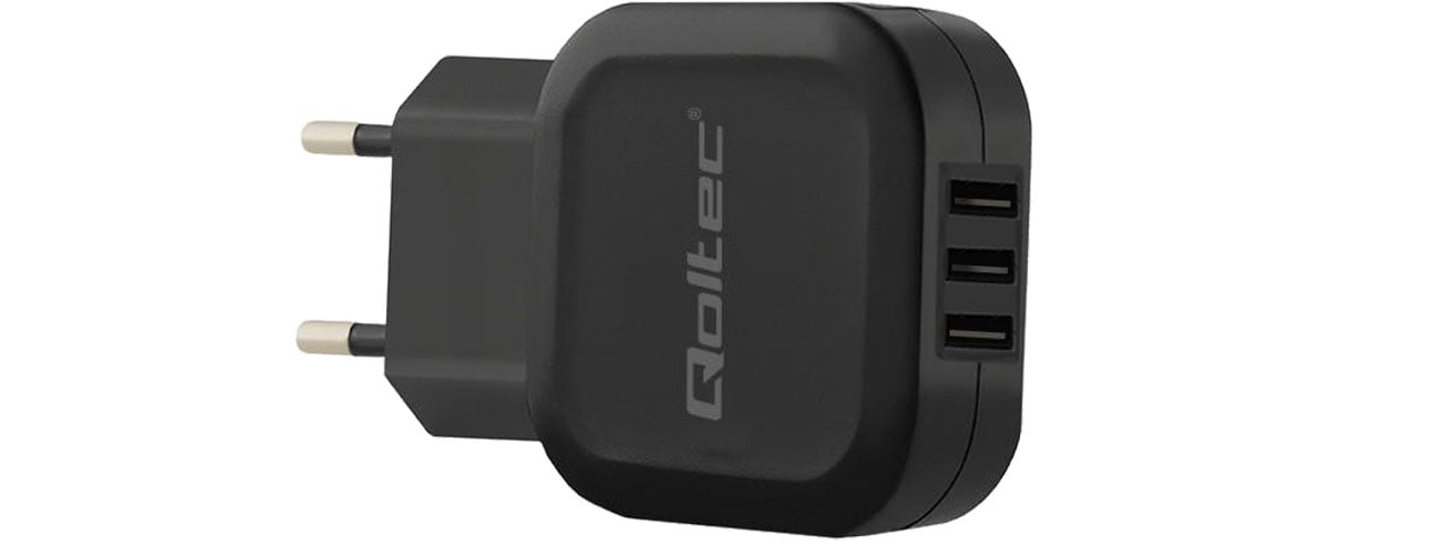 Ładowarka do smartfonu Qoltec Sieciowa 4 x USB 3.4A 17W 5V 50191