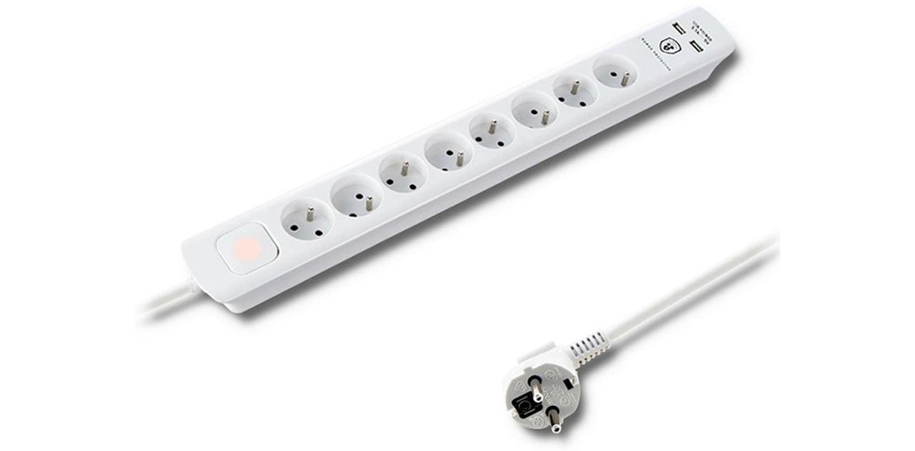 Listwa Zasilająca Qoltec Quick Switch