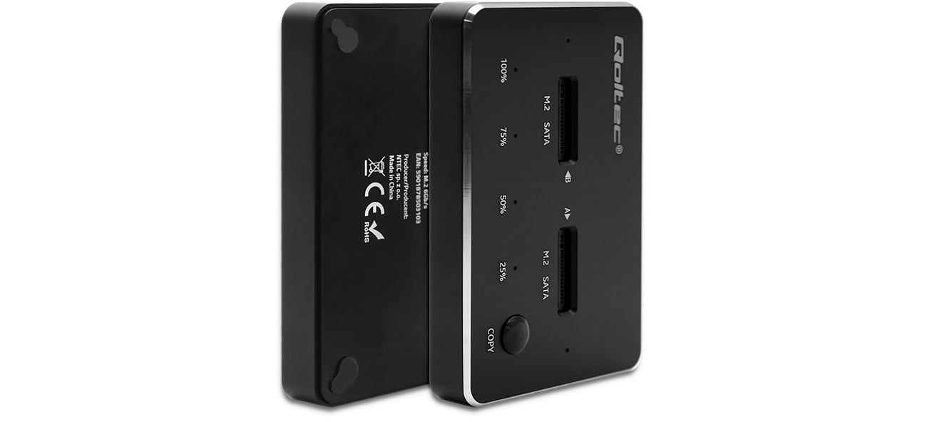 Qoltec 50310 przód, spód